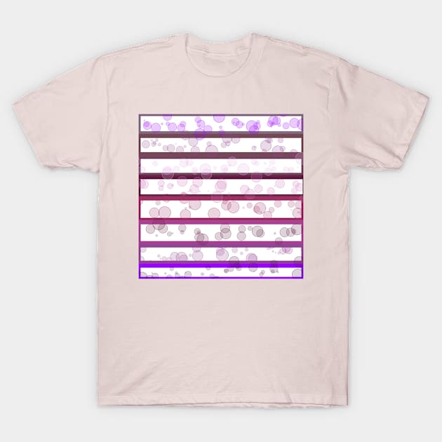 Shades Of Purple T-Shirt by SeminaByRoselia